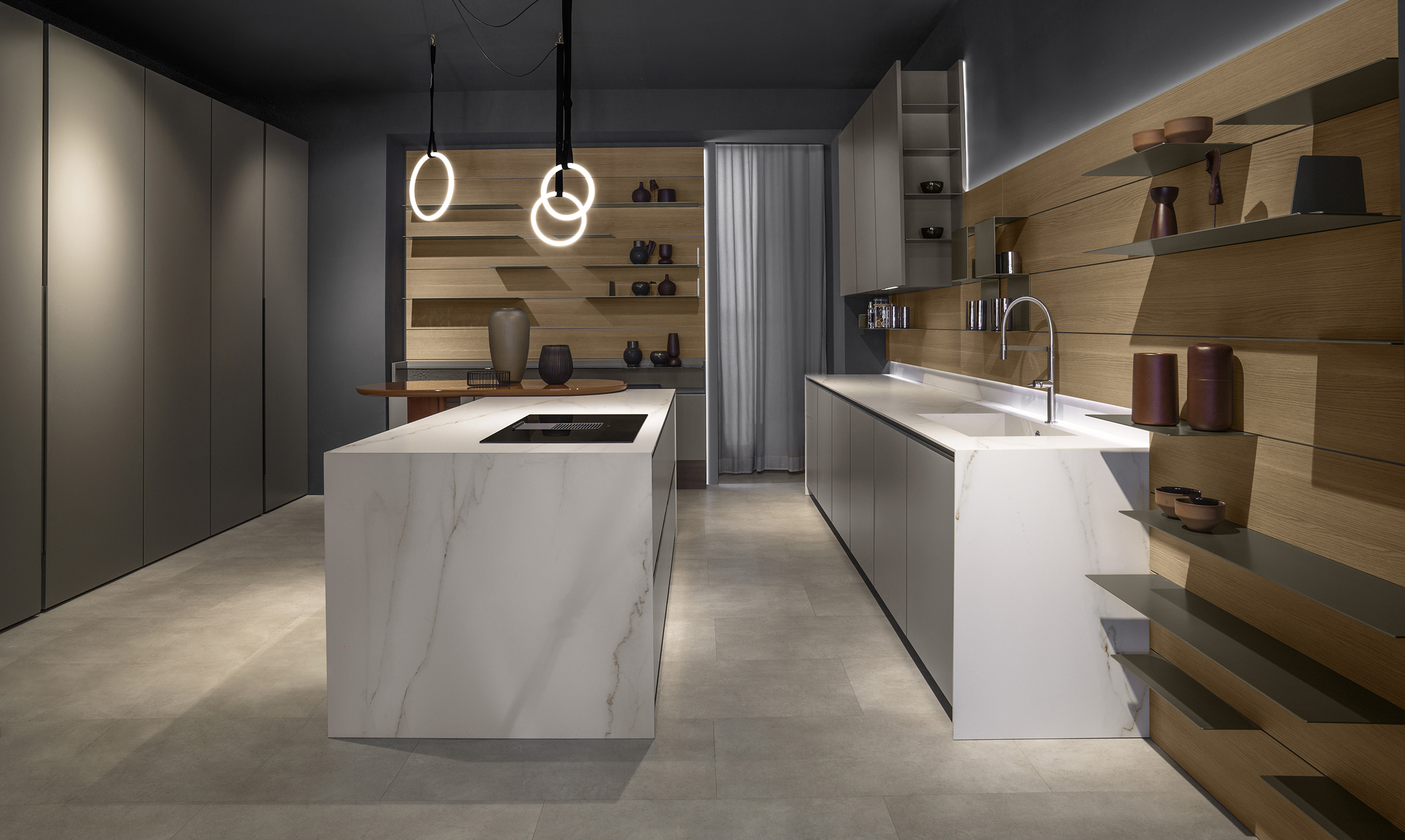 Modern kitchen design in florida